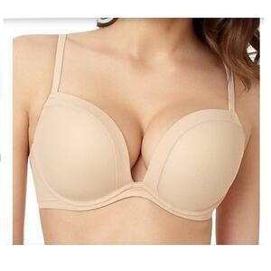 Le Mystere Infinite Possibilities Plunge Convertible Push-Up T-Shirt Bra NWOT